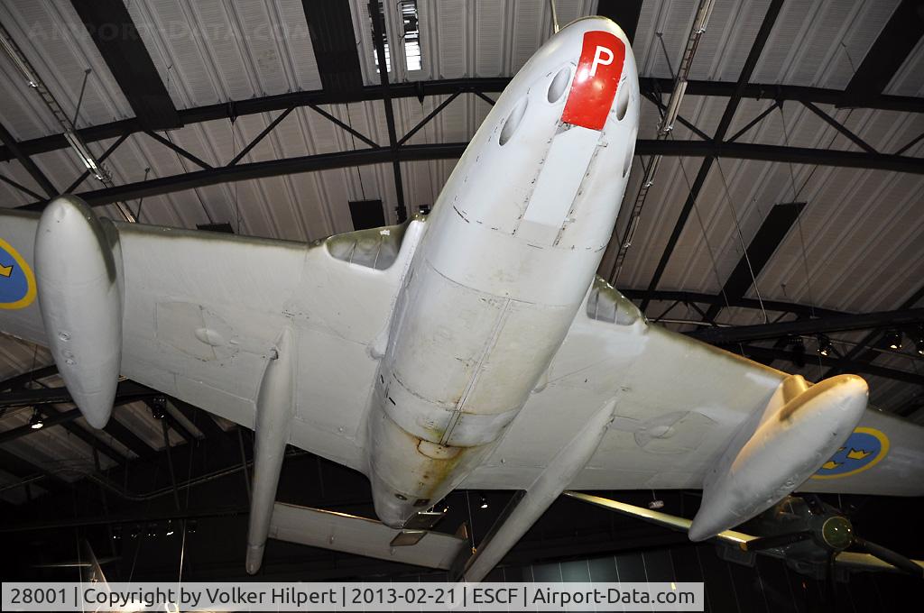 28001, De Havilland J28B Vampire (DH-100) C/N EEP42081, at Linkoping