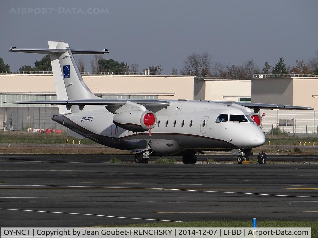 OY-NCT, 2001 Dornier 328-310 C/N 3213, Sun-Air of Scandinavia, charter flight F.C.Lorient football team