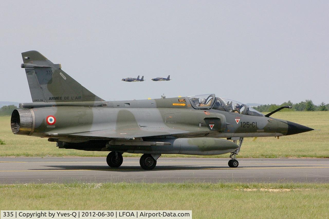 335, Dassault Mirage 2000N C/N 261, French Air Force Dassault Mirage 2000N (125-CI), Taxiing after display, Avord Air Base 702 (LFOA) open day 2012