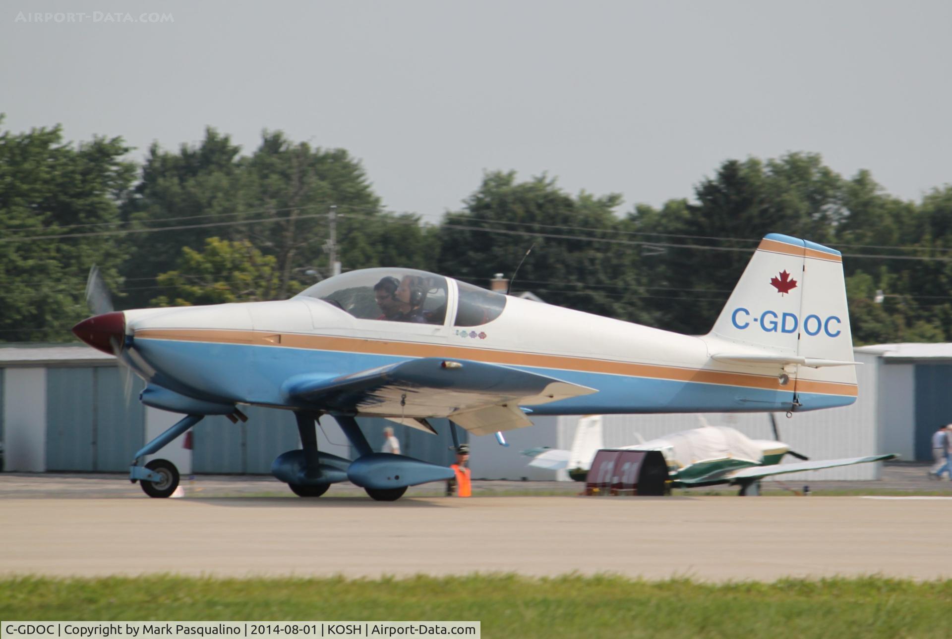 C-GDOC, 1997 Vans RV-6A C/N 23369, Vans RV-6A