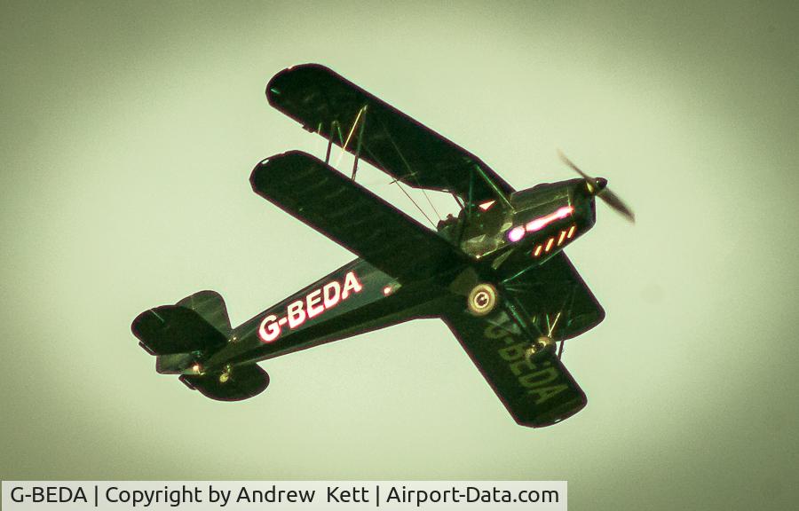 G-BEDA, 1957 CASA 1-131E Srs 2000 Jungmann C/N 2099, Flew over Walberswick Suffolk