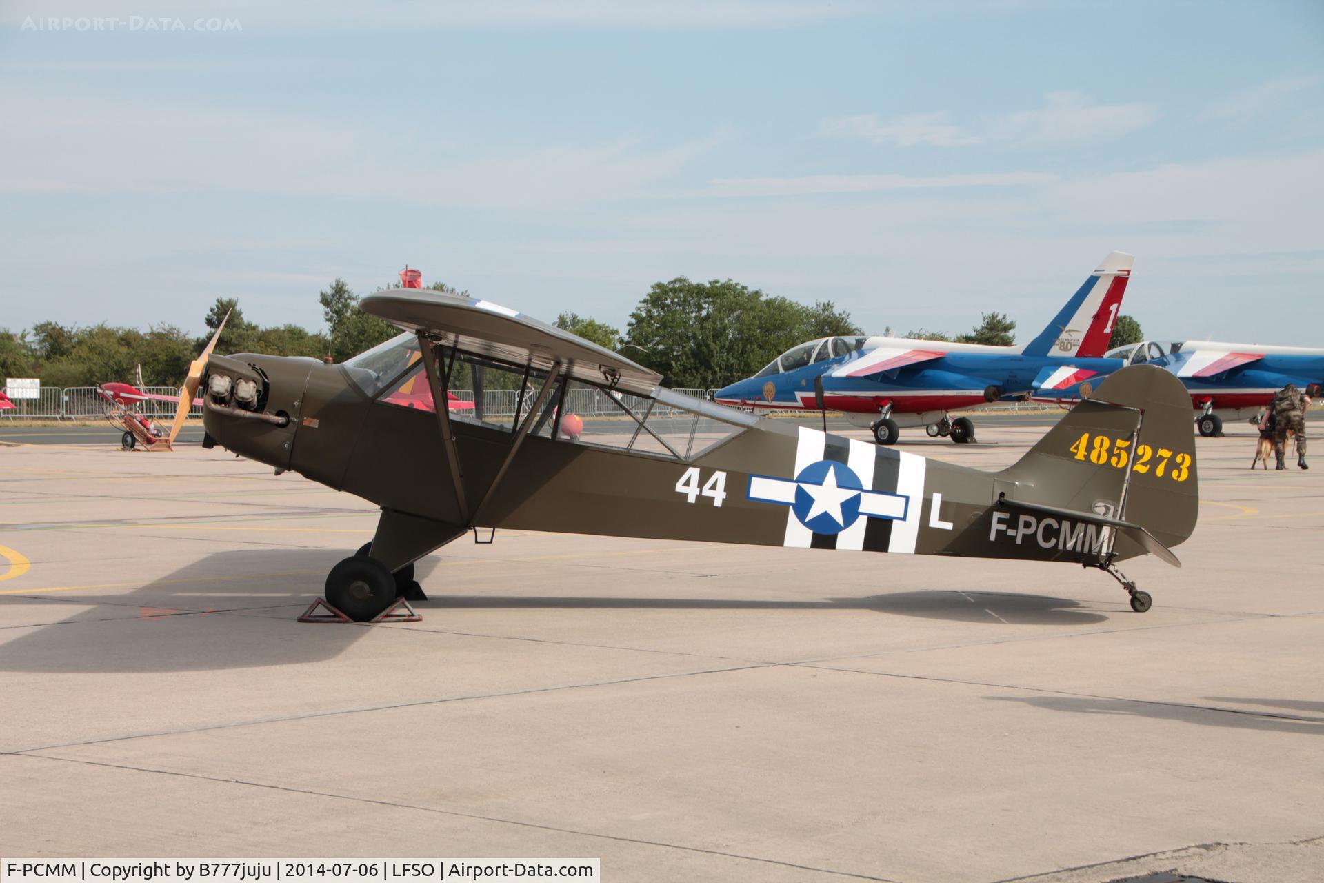 F-PCMM, Piper J3C-65D Cub Cub C/N S1, at Nancy-Ochey