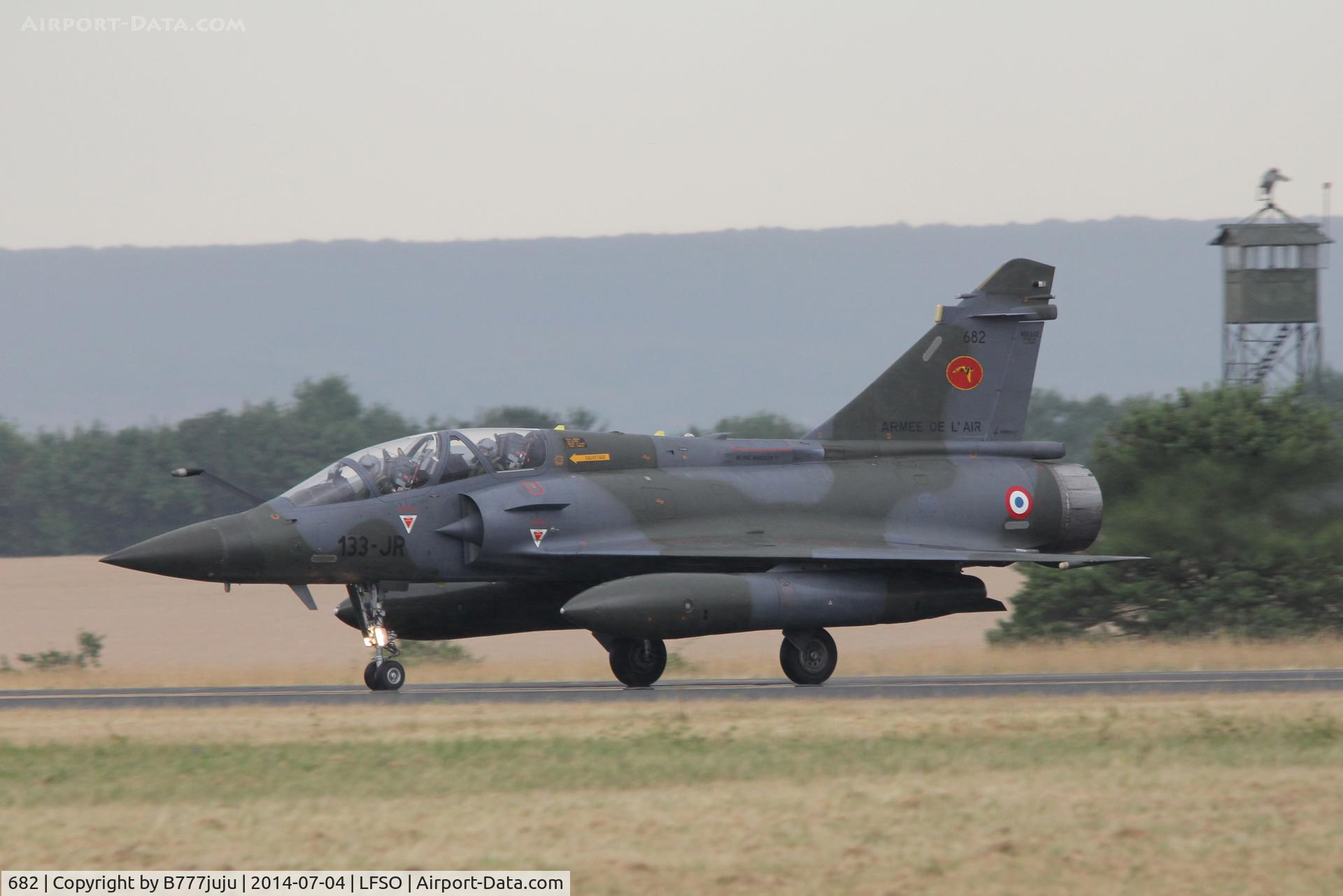682, Dassault Mirage 2000D C/N 682, at Nancy-Ochey