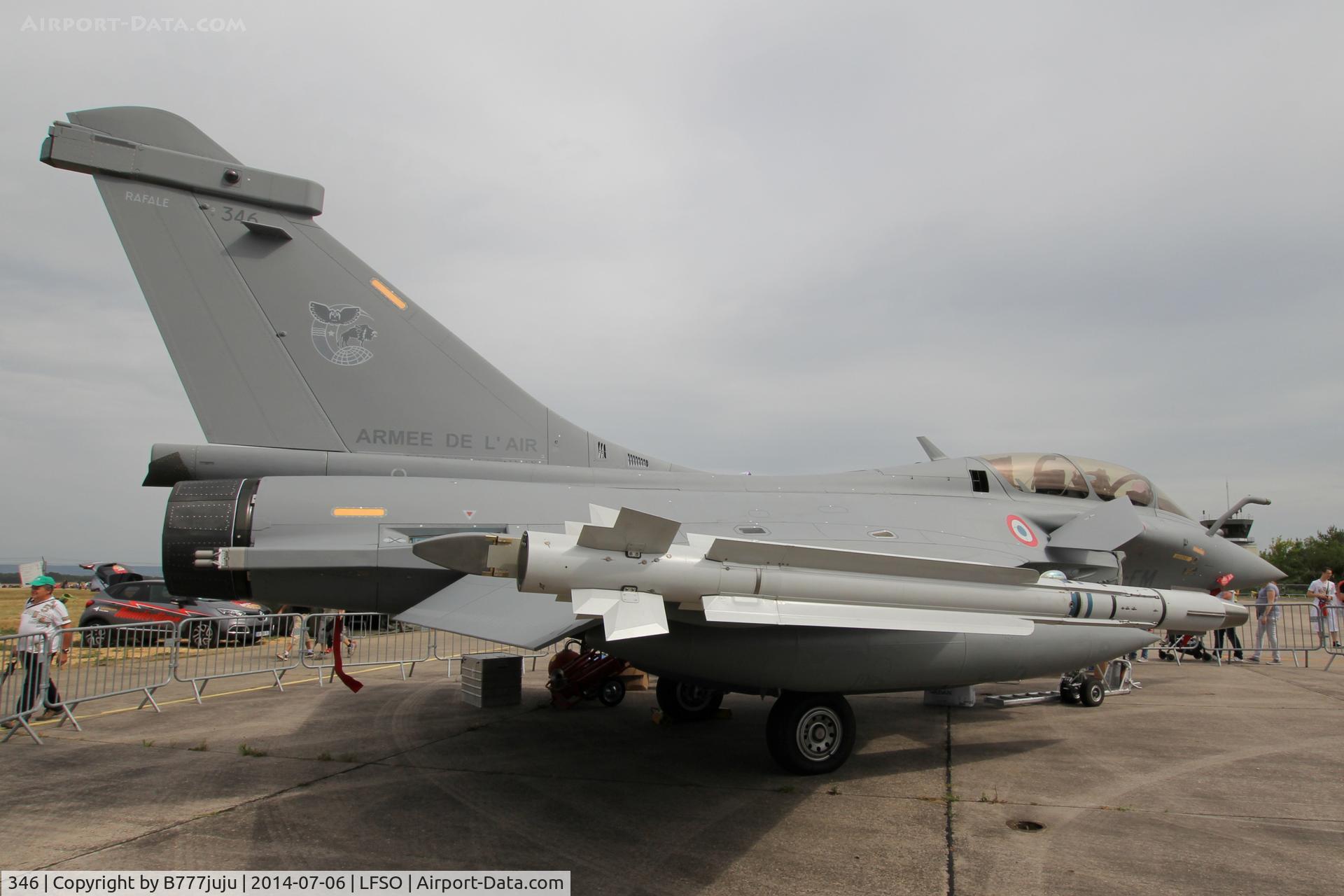 346, Dassault Rafale B C/N 346, at Nancy-Ochey