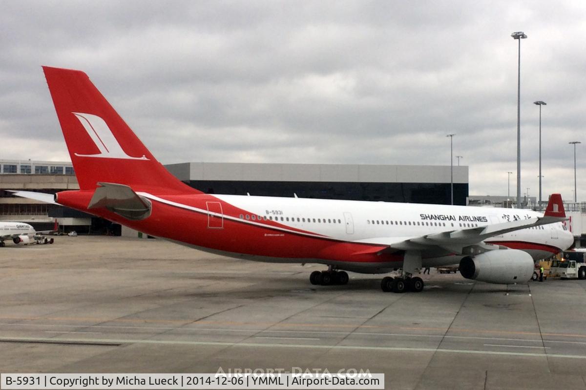 B-5931, 2013 Airbus A330-243 C/N 1440, At Tullamarine