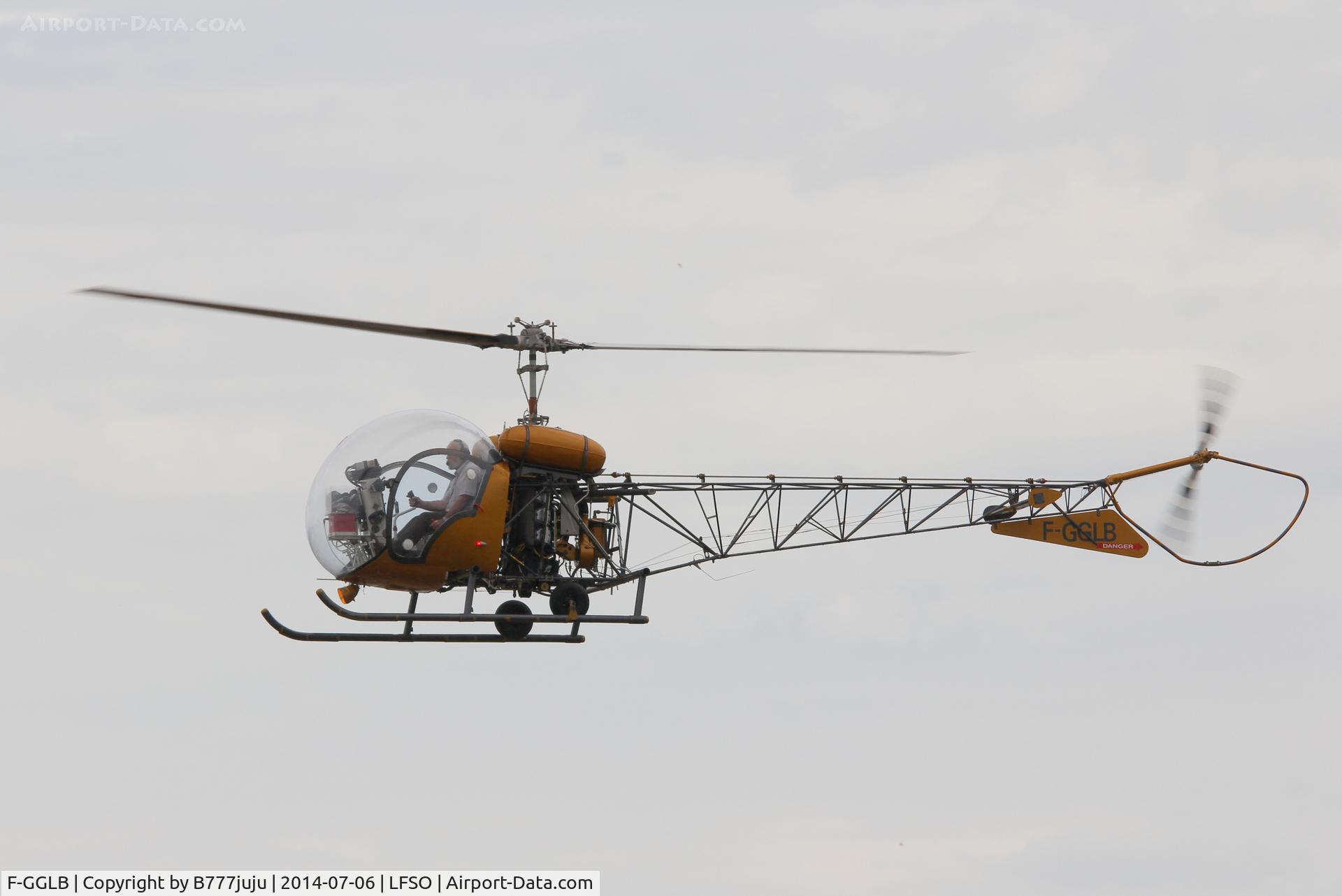 F-GGLB, Bell 47G-2 C/N 1056, at Nancy-Ochey