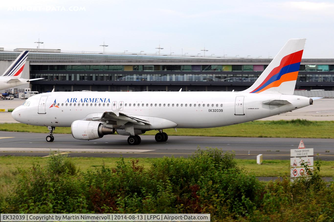 EK32039, 2001 Airbus A320-214 C/N 1439, Air Armenia