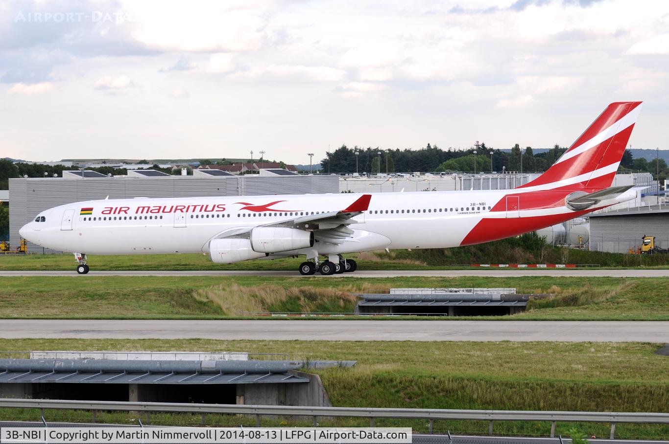 3B-NBI, 2006 Airbus A340-313X C/N 793, Air Mauritius