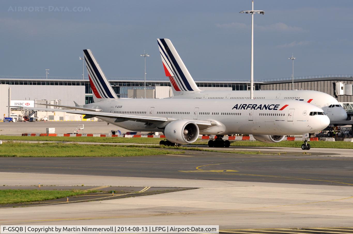 F-GSQB, 2004 Boeing 777-328/ER C/N 32724, Air France