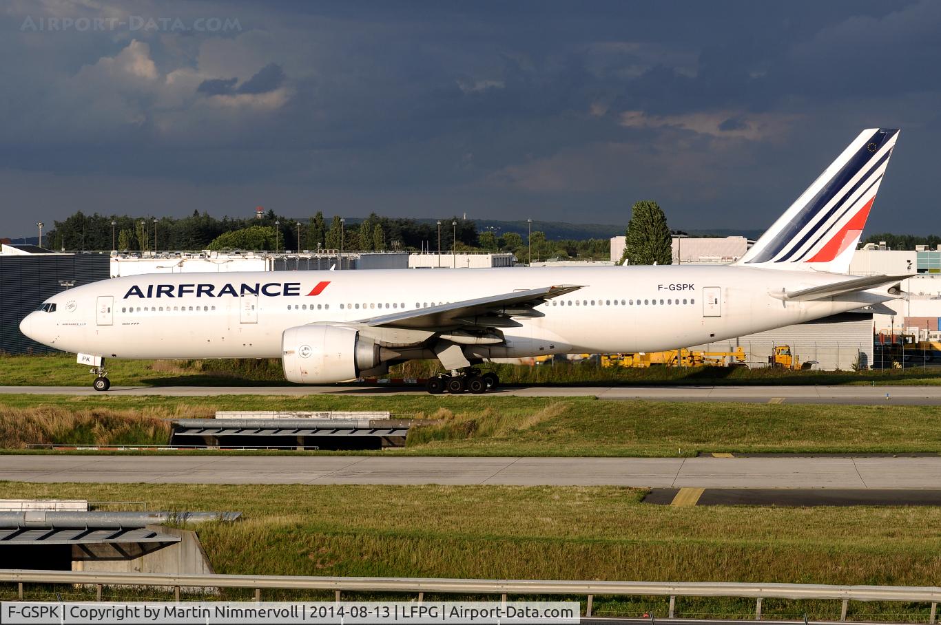F-GSPK, 2000 Boeing 777-228/ER C/N 29010, Air France