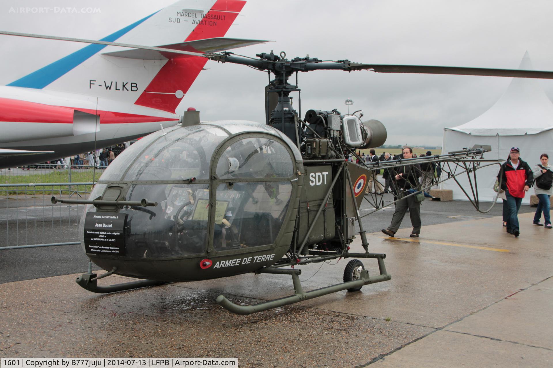 1601, 1961 Sud SE-3130 Alouette II C/N 1601, at 100th anniversary of Le Bourget Airport