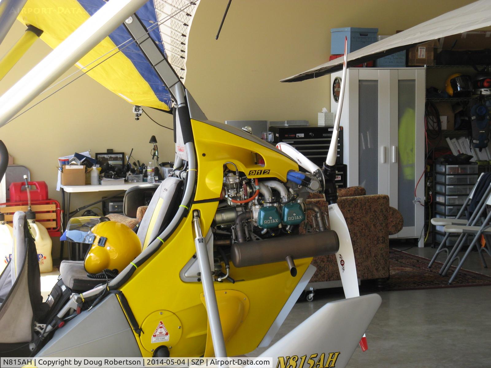 N815AH, 2006 Air Creation Tanarg C/N T06076, 2006 Air Creation USA TANARG, Rotax 912ULS 80 Hp tri-blade pusher prop, two-place weight-shift control Experimental class LSA, pusher engine
