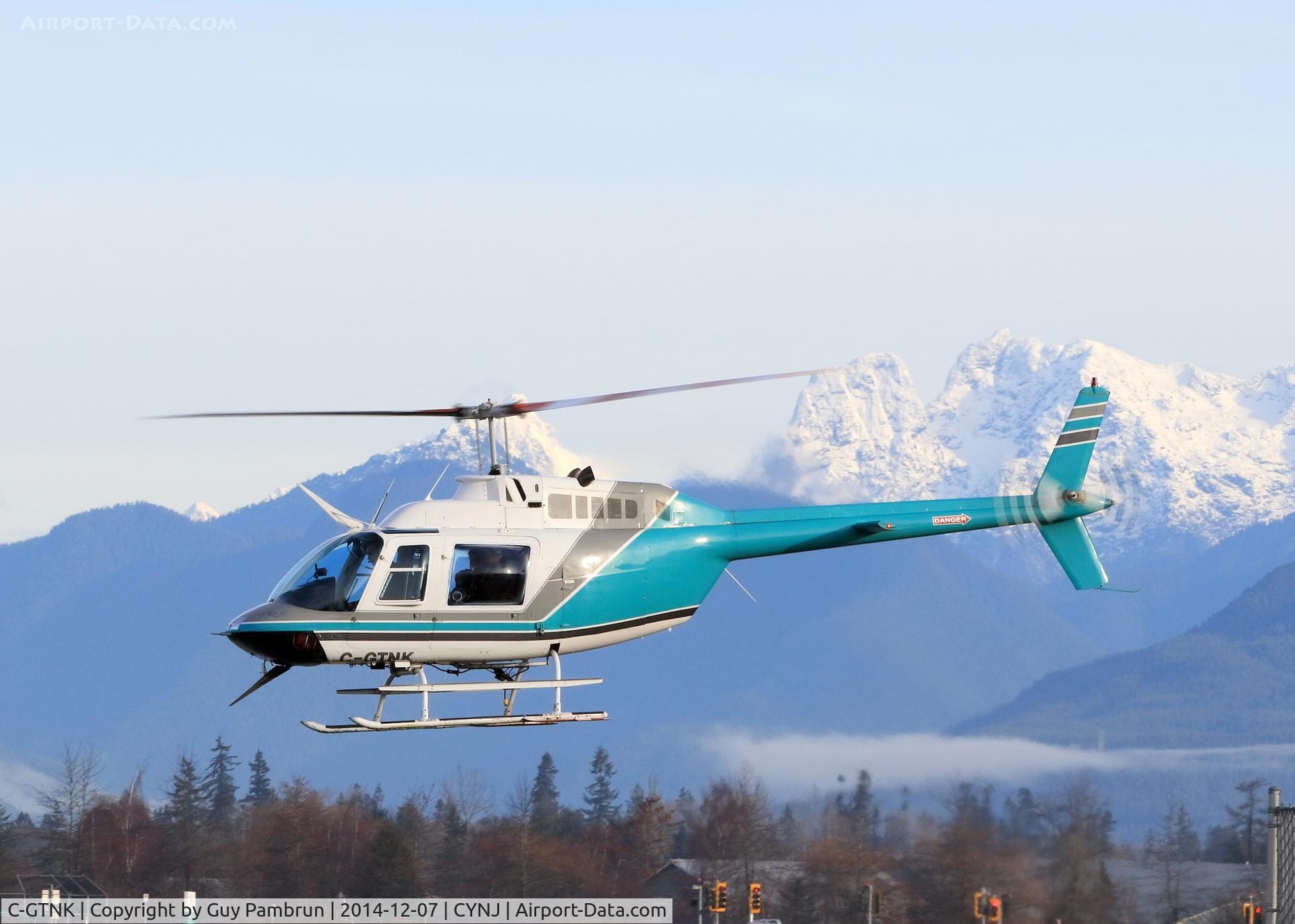 C-GTNK, 1979 Bell 206B JetRanger III C/N 2600, Just lifted off