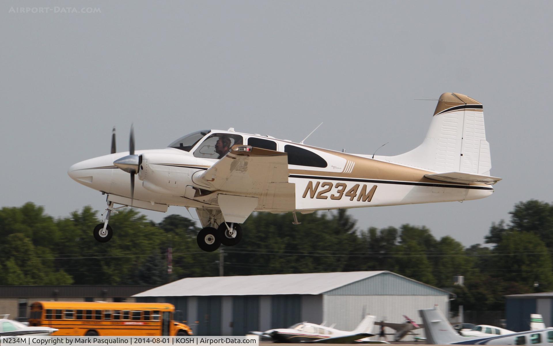 N234M, 1963 Beech D95A Travel Air C/N TD-560, Beech D95A