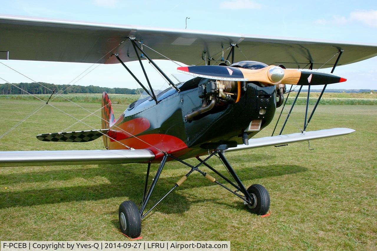F-PCEB, Hatz CB-1 C/N 639, Hatz CB-1, Static display, Morlaix-Ploujean airport (LFRU-MXN) air show in september 2014