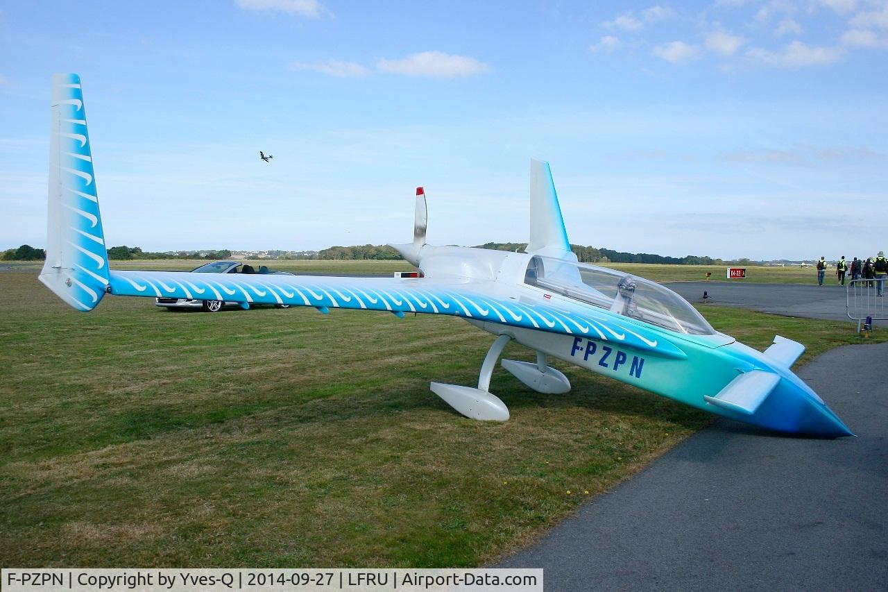 F-PZPN, Rutan Long-EZ C/N 2115, Rutan Long-EZ, Static display, Morlaix-Ploujean airport (LFRU-MXN) air show in september 2014
