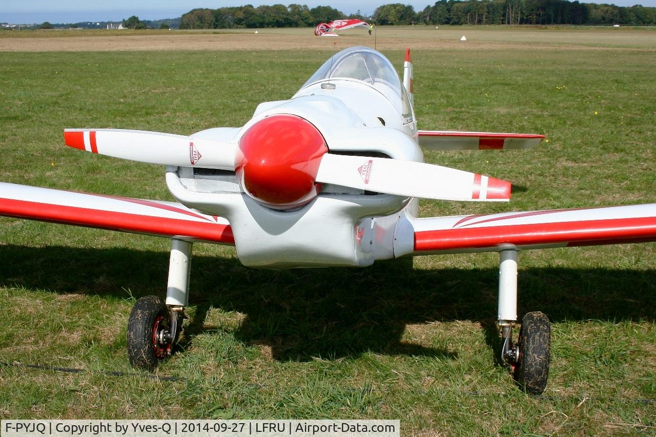 F-PYJQ, 1981 Nicollier HN-433 Menestrel C/N 02, Nicollier HN-433 Menestrel, Static display, Morlaix-Ploujean airport (LFRU-MXN) air show in september 2014