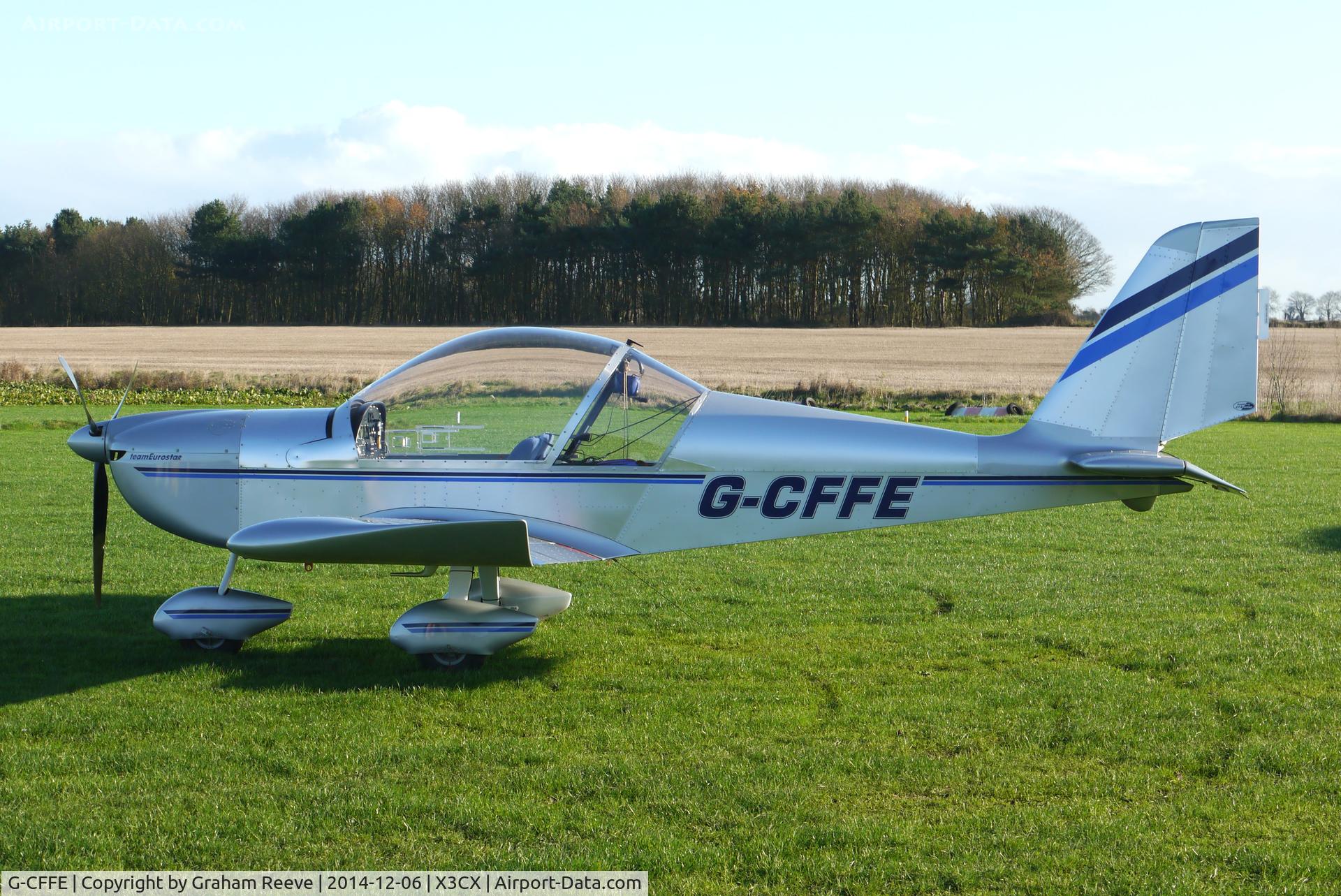G-CFFE, 2008 Cosmik EV-97 TeamEurostar UK C/N 3211, Parked at Northrepps.