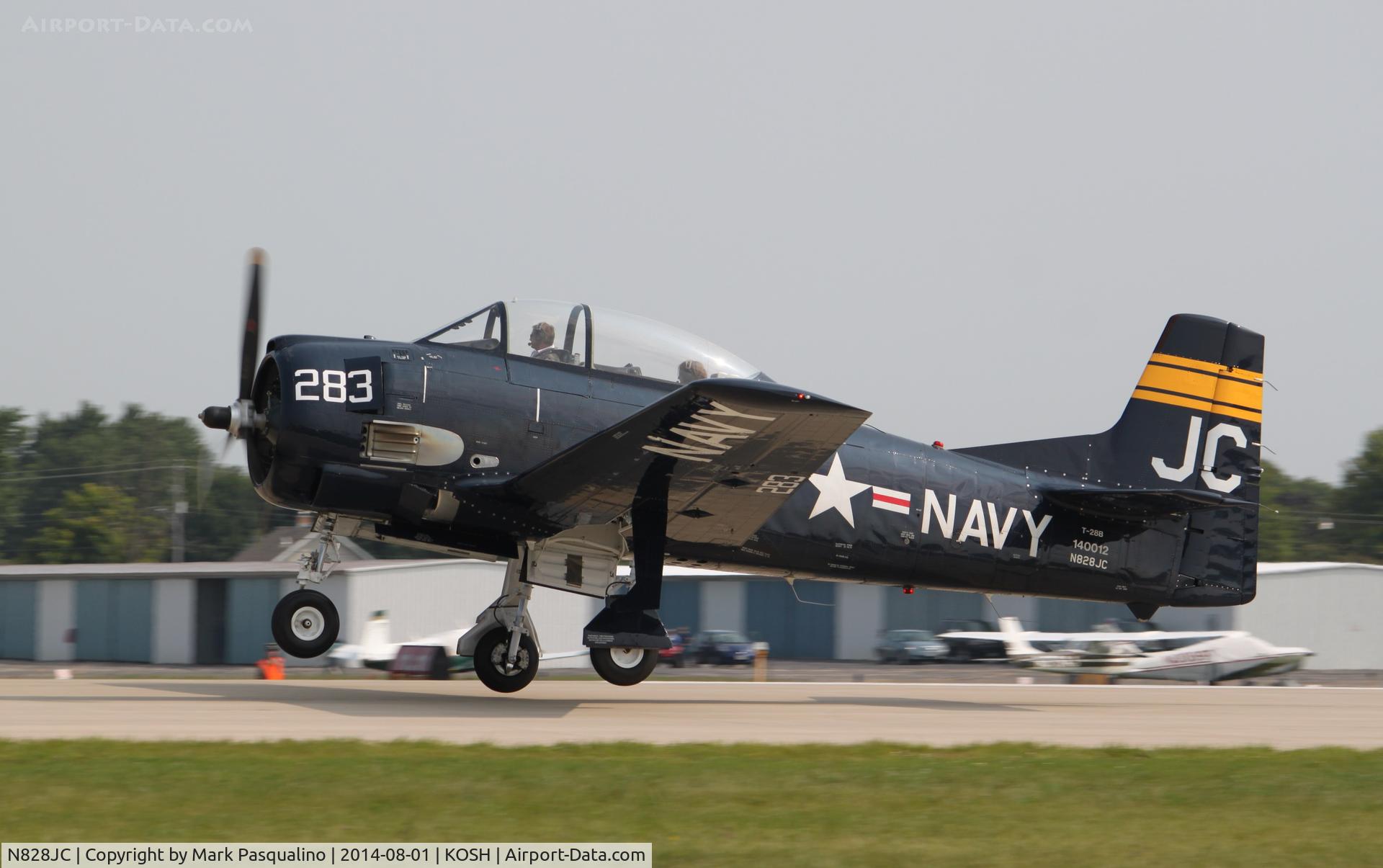 N828JC, 1955 North American T-28B Trojan C/N 219-11, North American T-28B