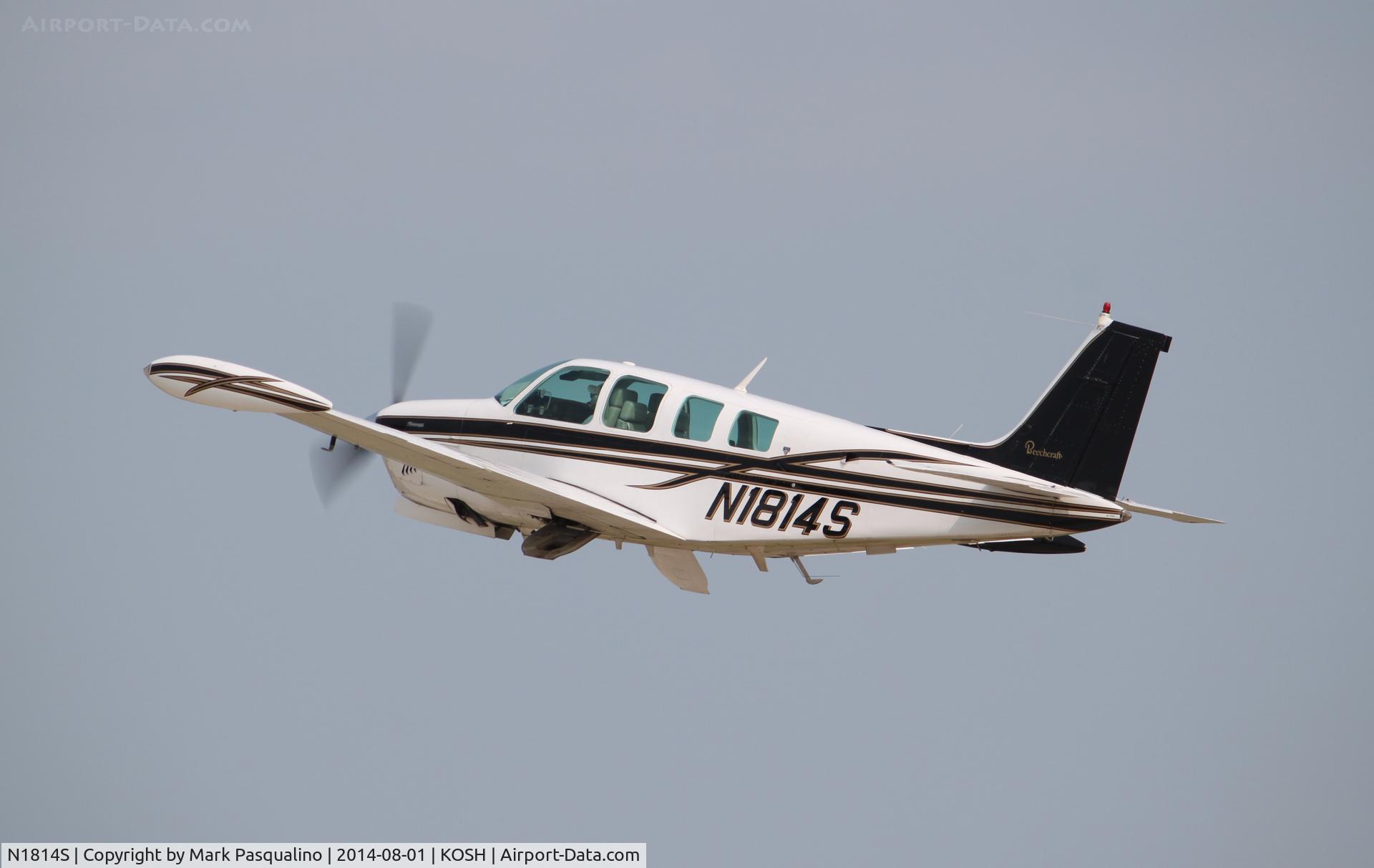 N1814S, 1981 Beech A36 Bonanza 36 C/N E-1883, Beech A36