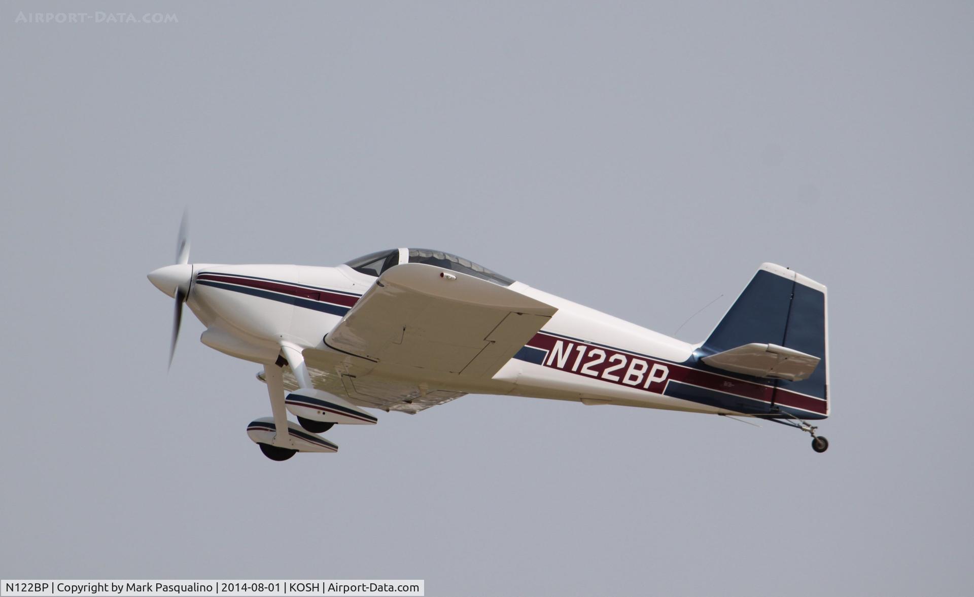 N122BP, 1997 Vans RV-6 C/N 22912, Vans RV-6