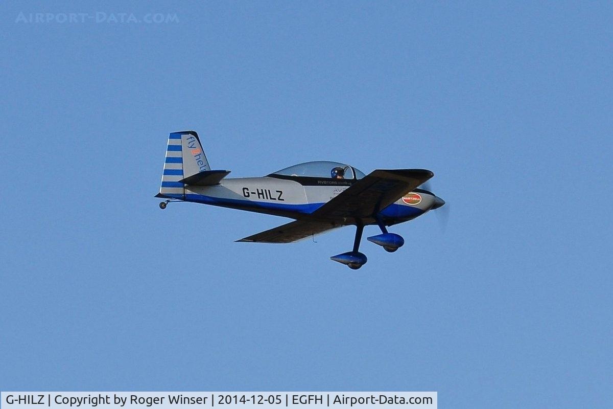 G-HILZ, 2006 Vans RV-8 C/N PFA 303-14471, As Raven 5 during Team Raven formation change practice
