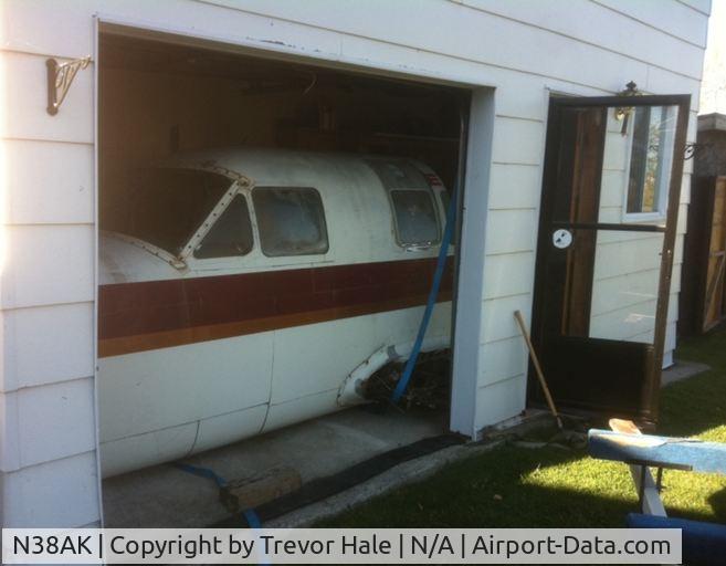 N38AK, 1974 Beech B99 Airliner C/N U-158, Aircraft is being converted into a Fixed Base Training Device.