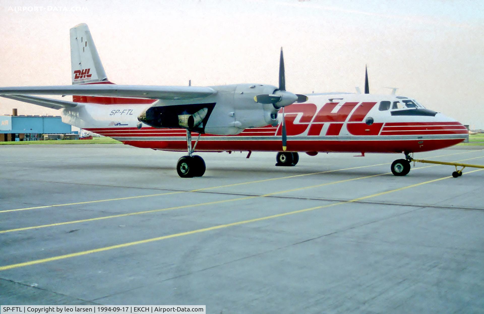 SP-FTL, 1977 Antonov An-26 C/N 5002, Copenhagen 17.9.94