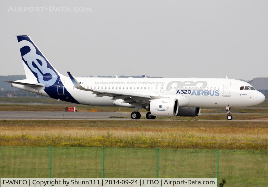 F-WNEO, 2014 Airbus A320-271N C/N 6101, C/n 6101 - First A320NEO prototype... RTO this day...