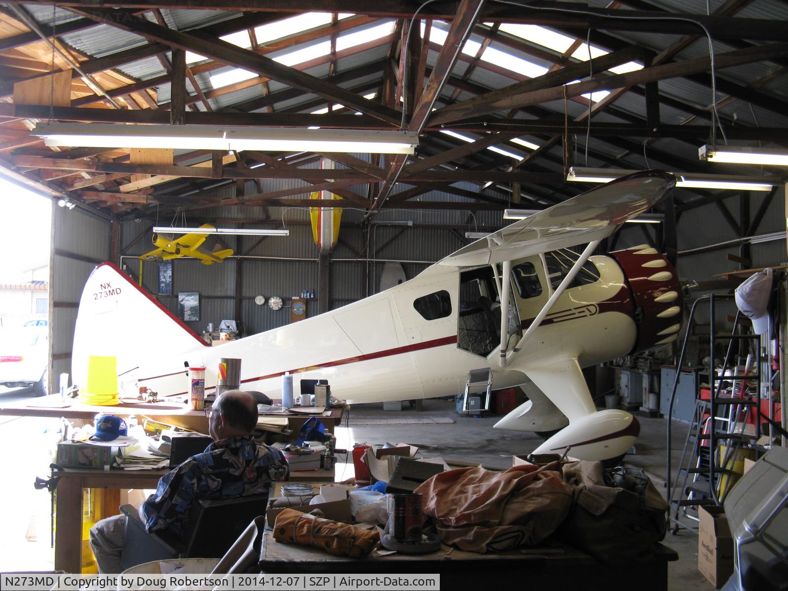 N273MD, 2008 Dickenson Howard DGA-21 (Replicate) C/N 001, 2008 Dickenson Howard DGA-21 