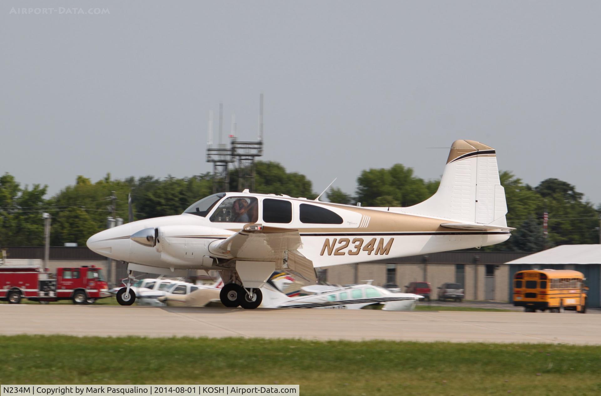 N234M, 1963 Beech D95A Travel Air C/N TD-560, Beech D95A