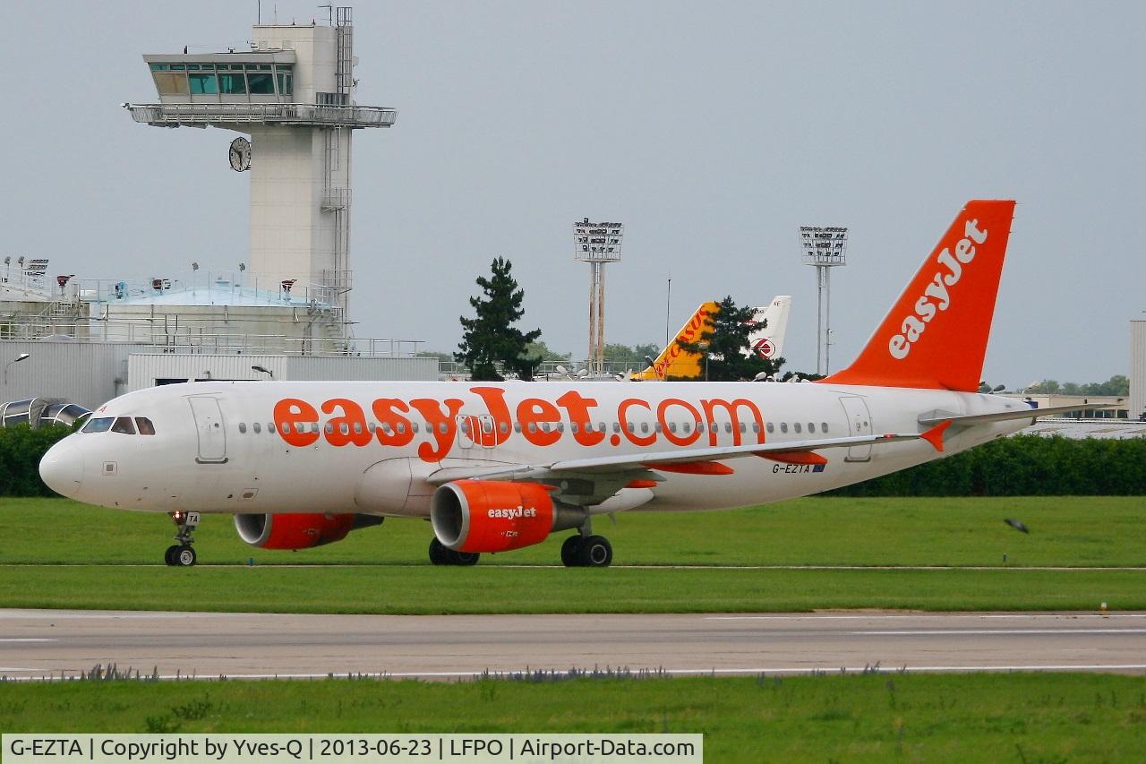 G-EZTA, 2009 Airbus A320-214 C/N 3805, Airbus A320-214 , Taxiing after Landing Rwy 26, Paris-Orly Airport (LFPO-ORY)