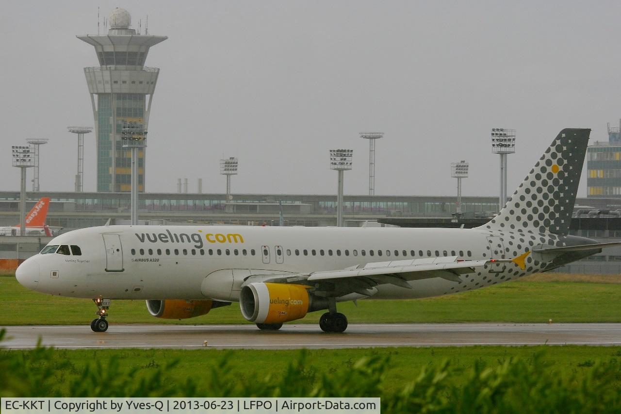 EC-KKT, 2007 Airbus A320-214 C/N 3293, Airbus A320-214, Taxiing after Landing Rwy 26, Paris-Orly Airport (LFPO-ORY)