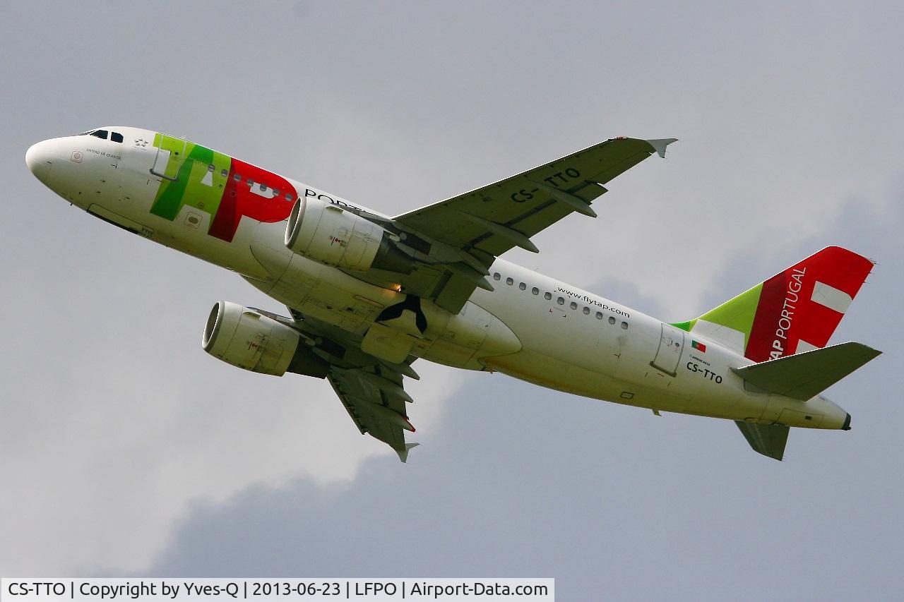 CS-TTO, 1999 Airbus A319-111 C/N 1127, Airbus A319-111 Take off  From Rwy 24, Paris-Orly Airport (LFPO-ORY)