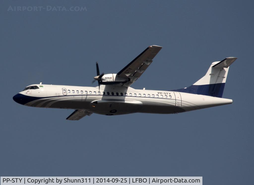 PP-STY, 1993 ATR 72-202 C/N 367, Delivery day...