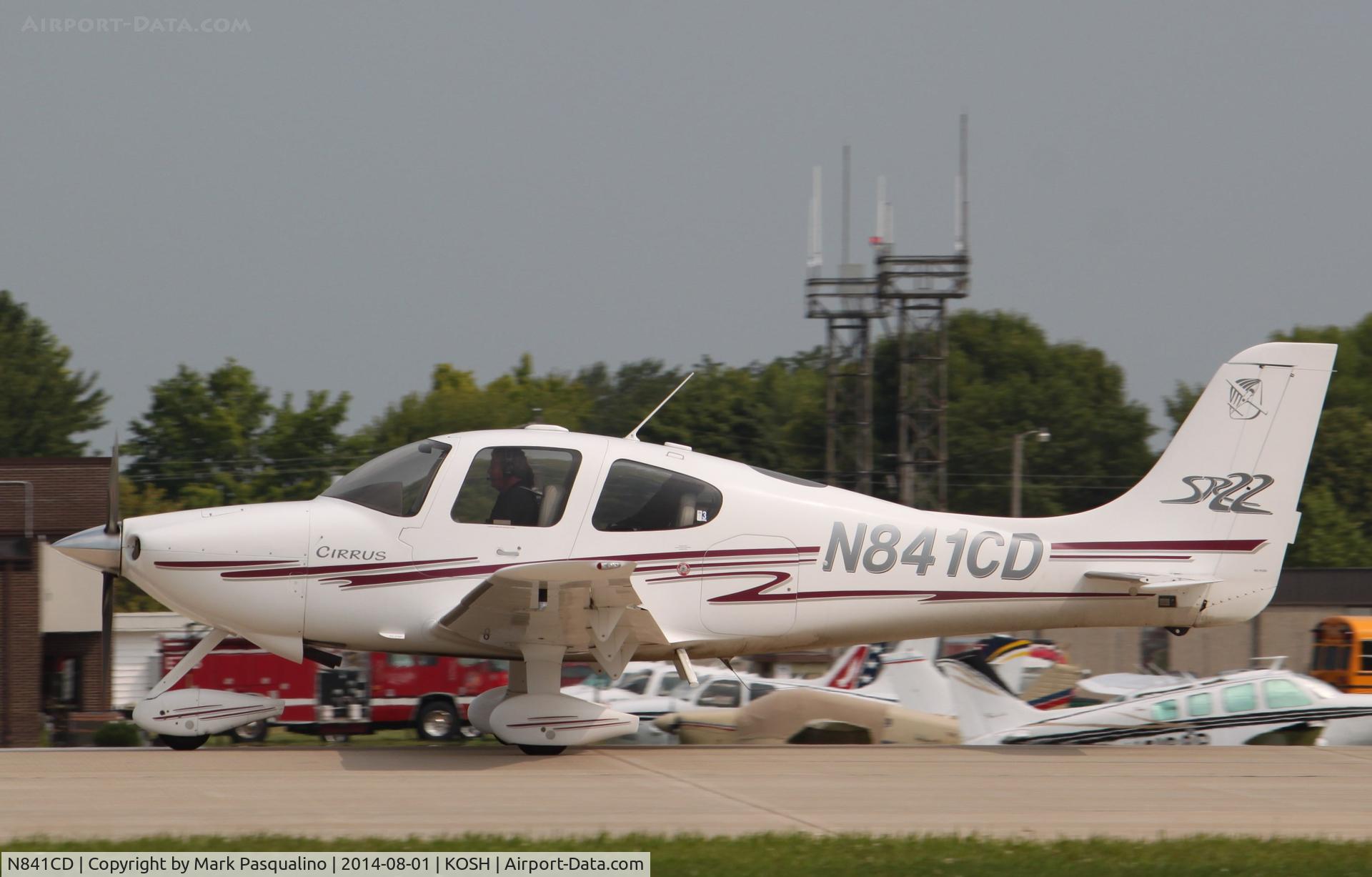 N841CD, 2002 Cirrus SR22 C/N 0336, Cirrus SR22