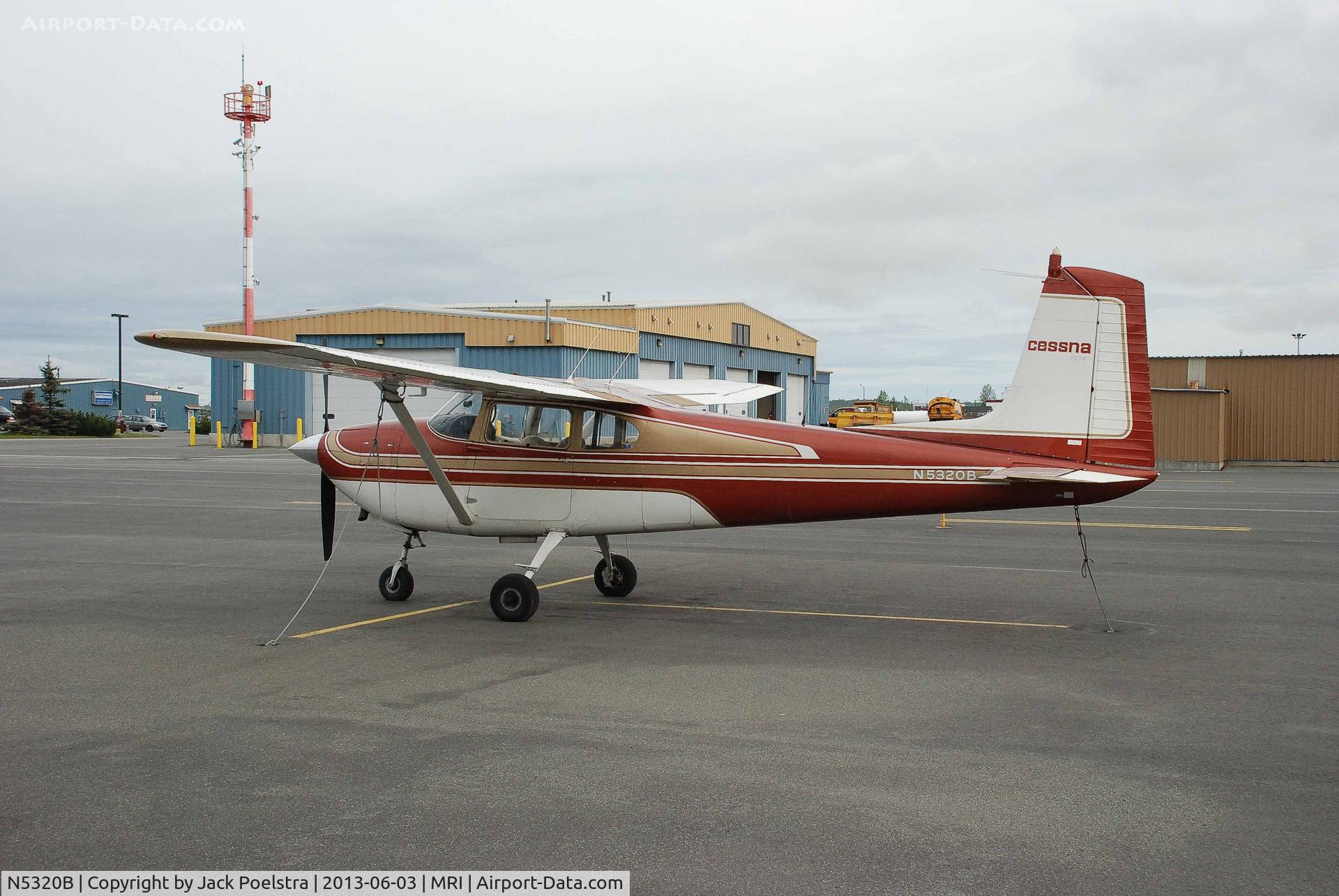 N5320B, 1956 Cessna 182 Skylane C/N 33320, Cessna 182 at Merrill Field AK