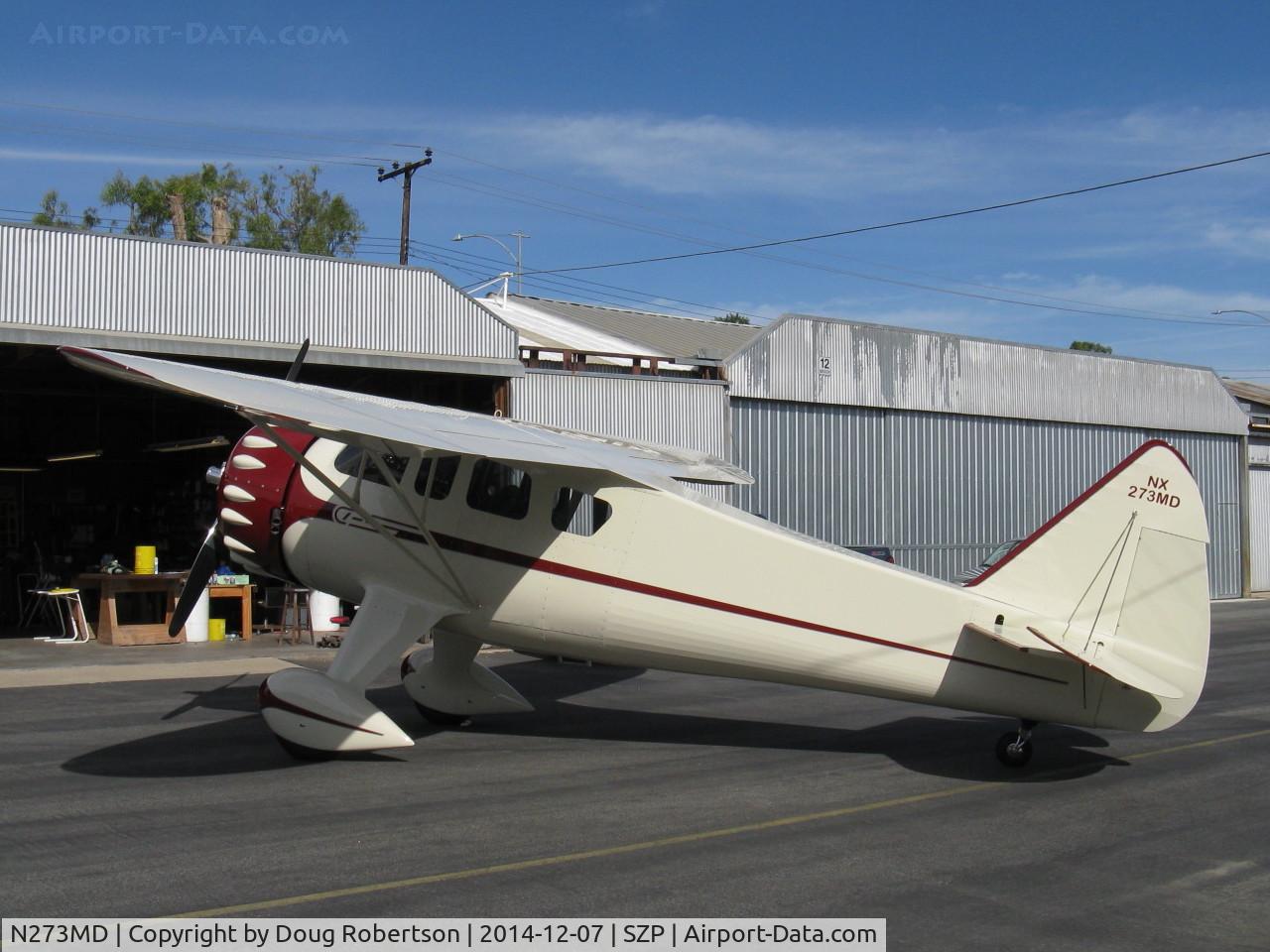 N273MD, 2008 Dickenson Howard DGA-21 (Replicate) C/N 001, 2008 Dickenson Howard DGA-21 
