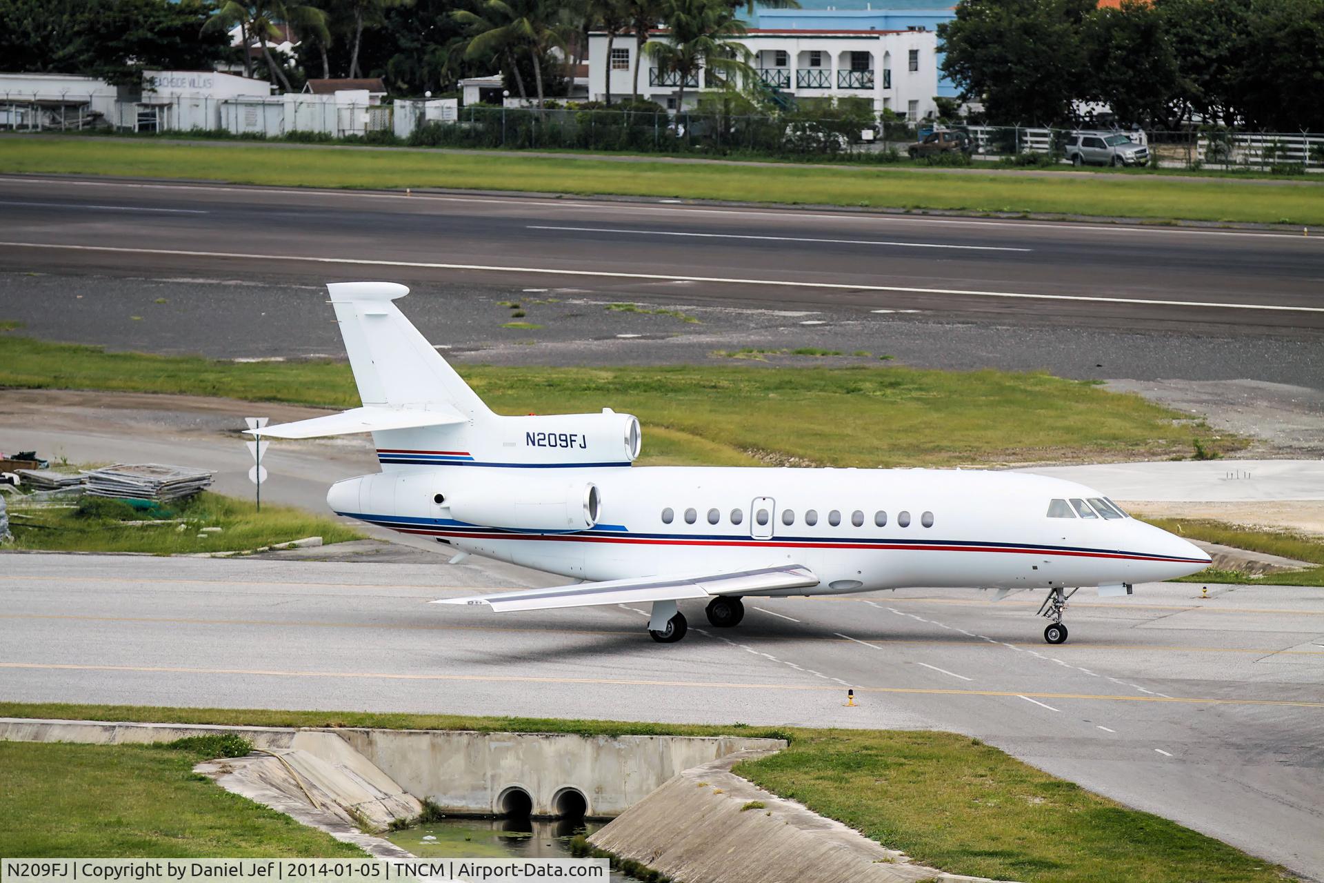 N209FJ, 1996 Dassault Falcon 900EX C/N 02, N209FJ