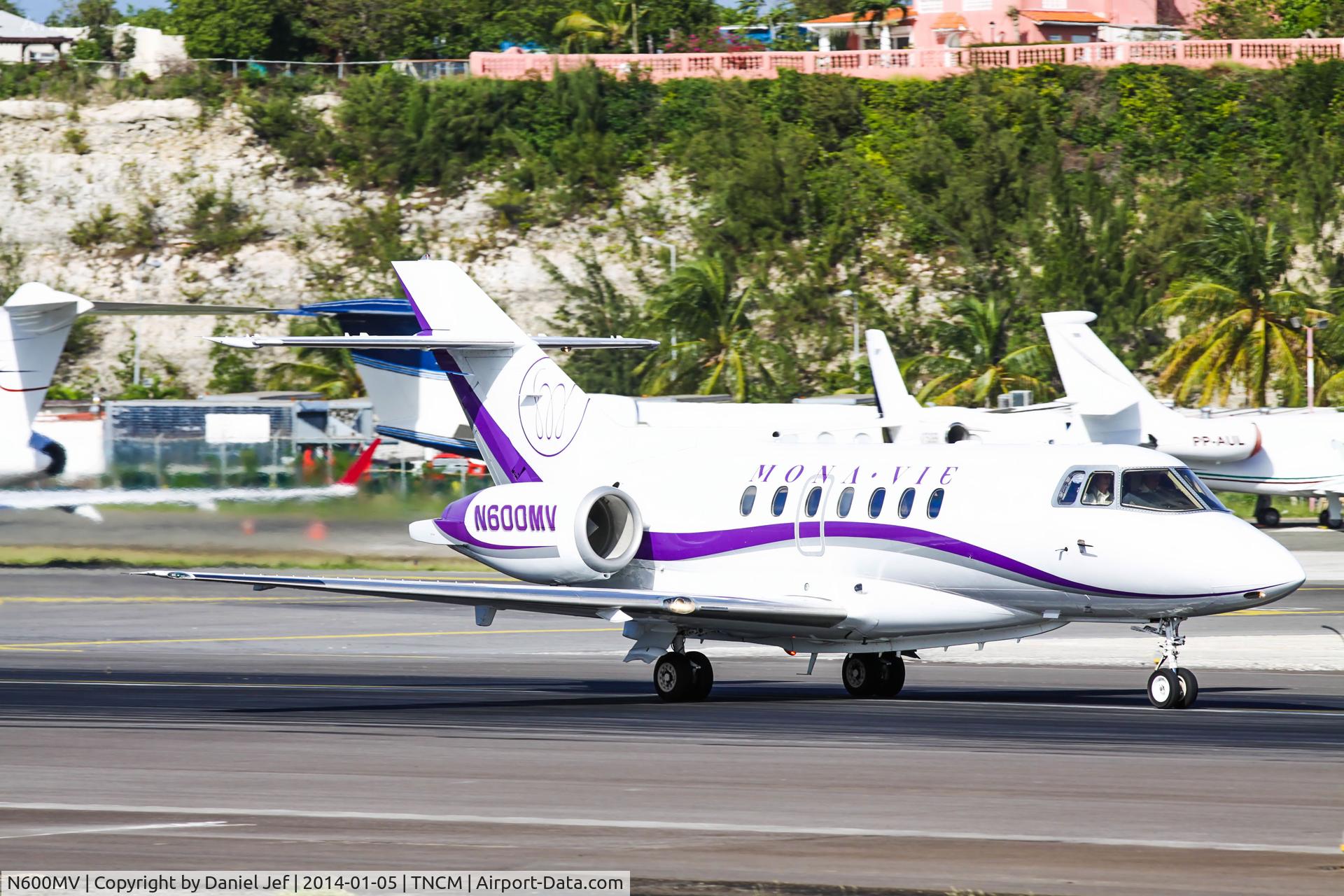 N600MV, 1993 British Aerospace BAe.125-1000A C/N 259036, N600MV