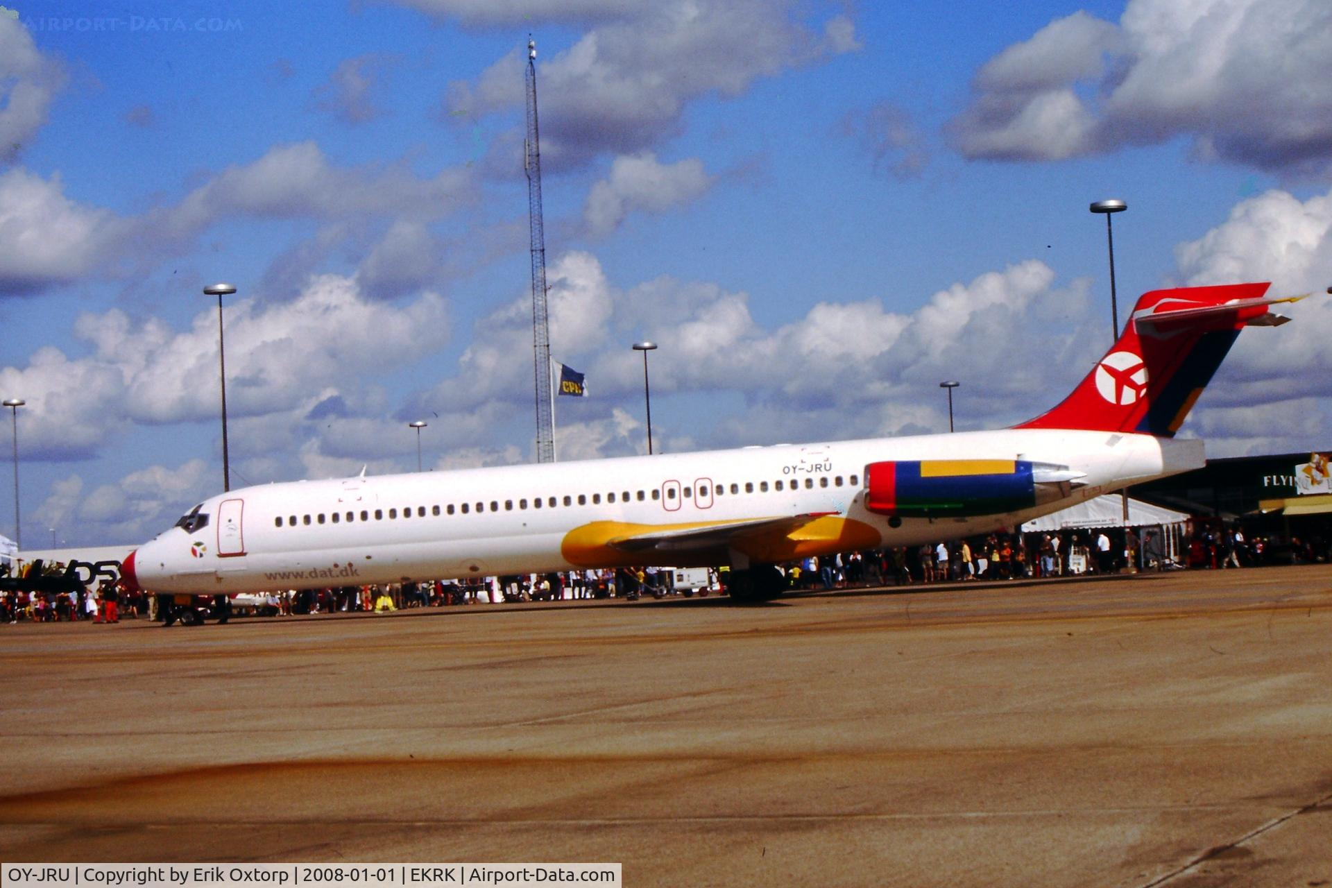 OY-JRU, 1987 McDonnell Douglas MD-87 (DC-9-87) C/N 49403, OY-JRU at the 2009 Roskilde Air Show (AUG09)