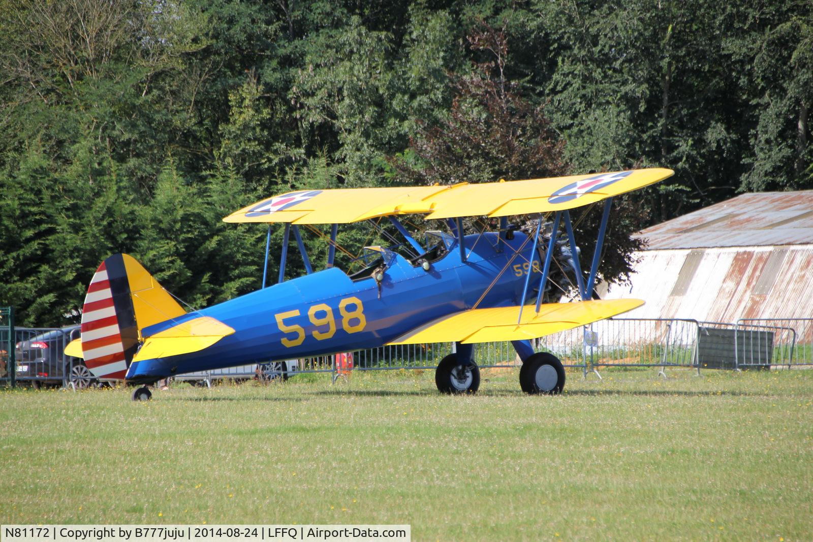 N81172, 1943 Boeing N2S-5 C/N 75-8088, at Cerny