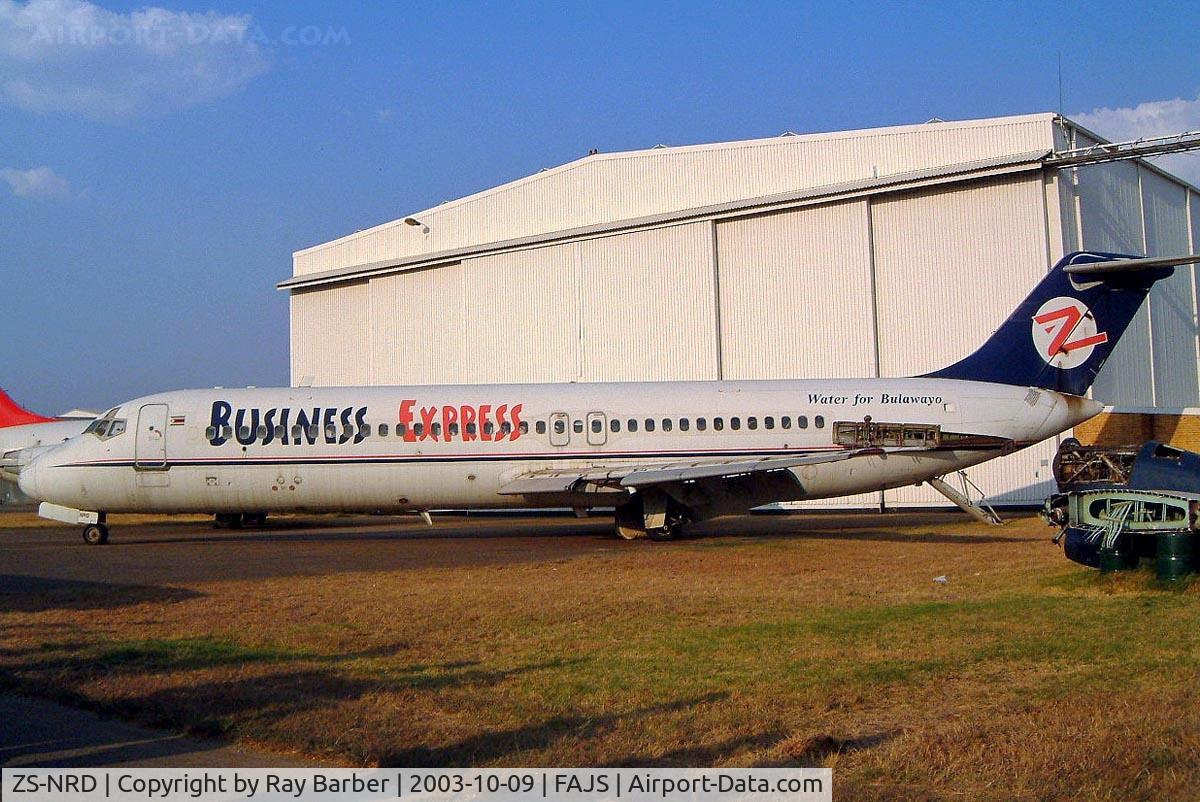 ZS-NRD, 1967 Douglas DC-9-32 C/N 47037, McDonnell Douglas DC-9-32 [47037] Business Express) Johannesburg Int~ZS 09/10/2003