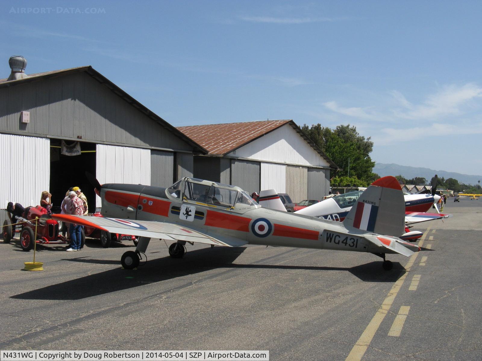 N431WG, 1951 De Havilland DHC-1 Chipmunk 22 C/N C1/0505, 1951 DeHavilland DHC-1 Ser.22 CHIPMUNK, DeHavilland Gypsy Major-8 145 Hp