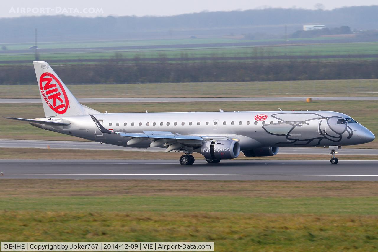 OE-IHE, 2010 Embraer 190LR (ERJ-190-100LR) C/N 19000387, NIKI