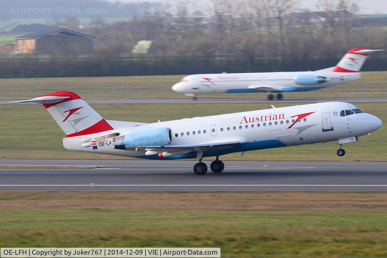OE-LFH, 1995 Fokker 70 (F-28-0070) C/N 11554, Austrian Airlines