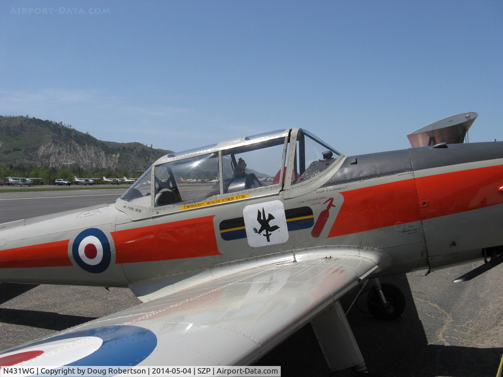 N431WG, 1951 De Havilland DHC-1 Chipmunk 22 C/N C1/0505, 1951 DeHavilland DHC-1 Ser. 22 CHIPMUNK, DeHavilland Gypsy Major-8 145 Hp, in RCAF livery