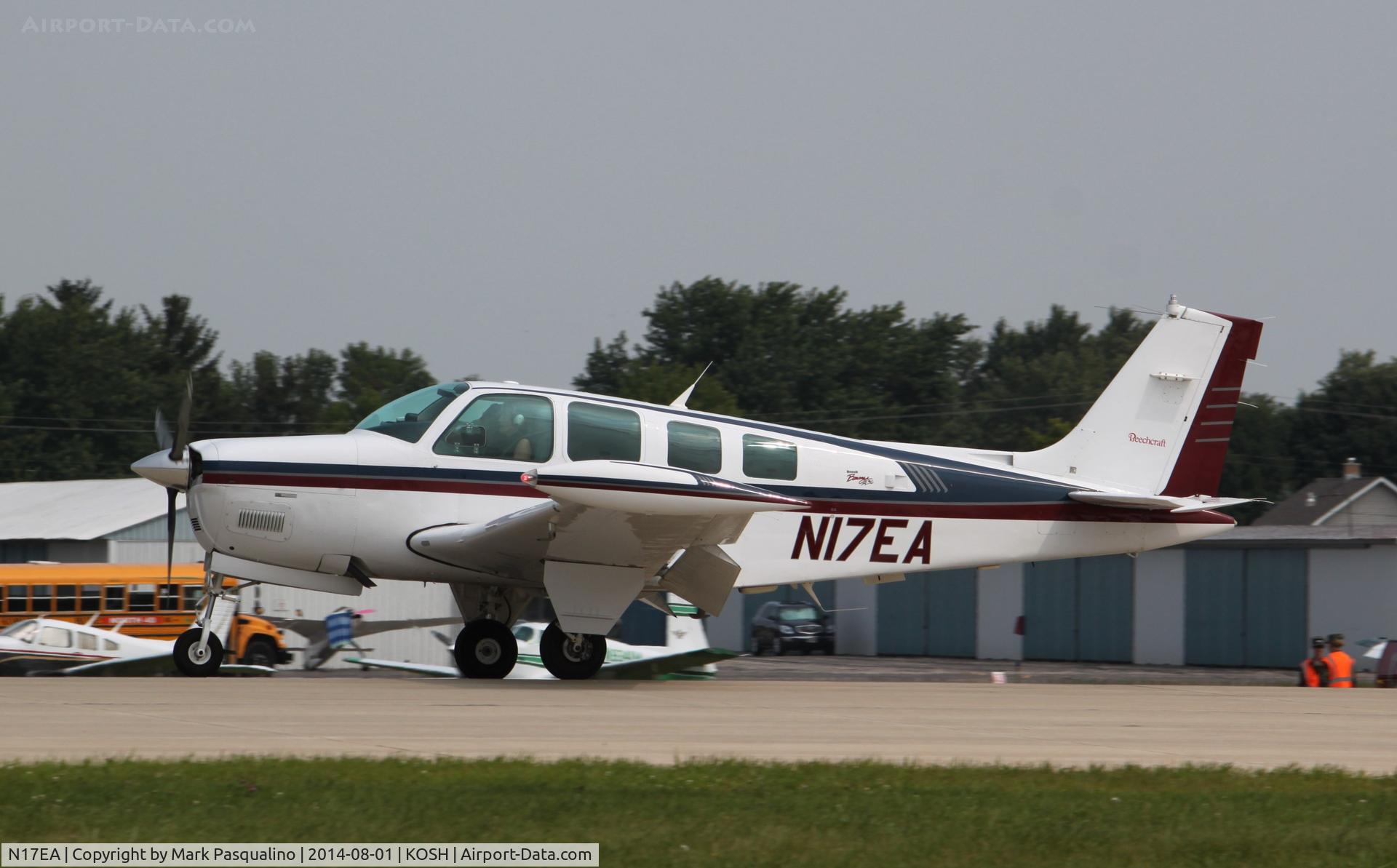 N17EA, 1997 Raytheon Aircraft Company A36 Bonanza C/N E-3092, Beech A36