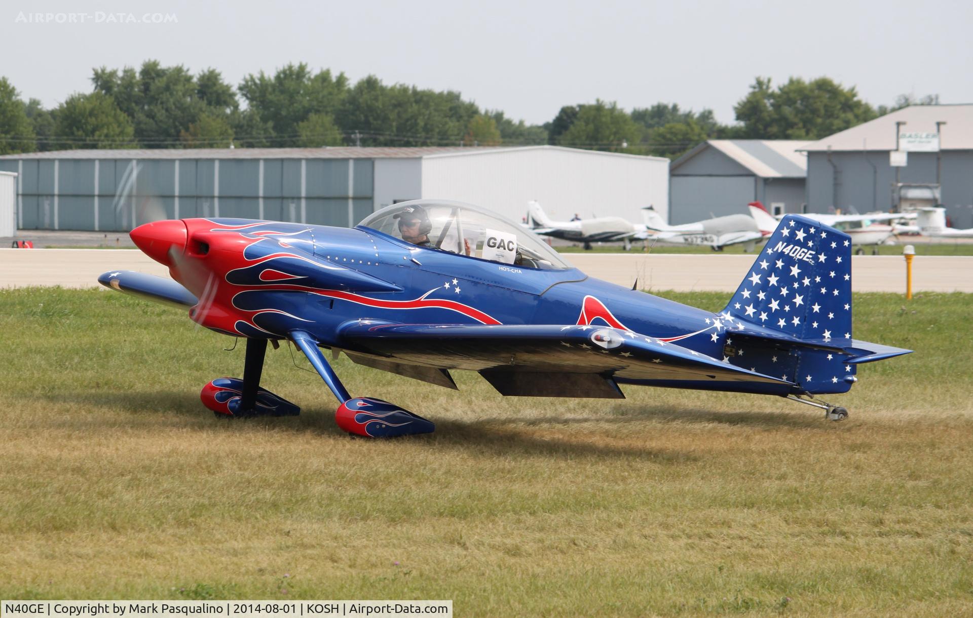N40GE, 1998 Vans RV-4 C/N 1545, Vans RV-4