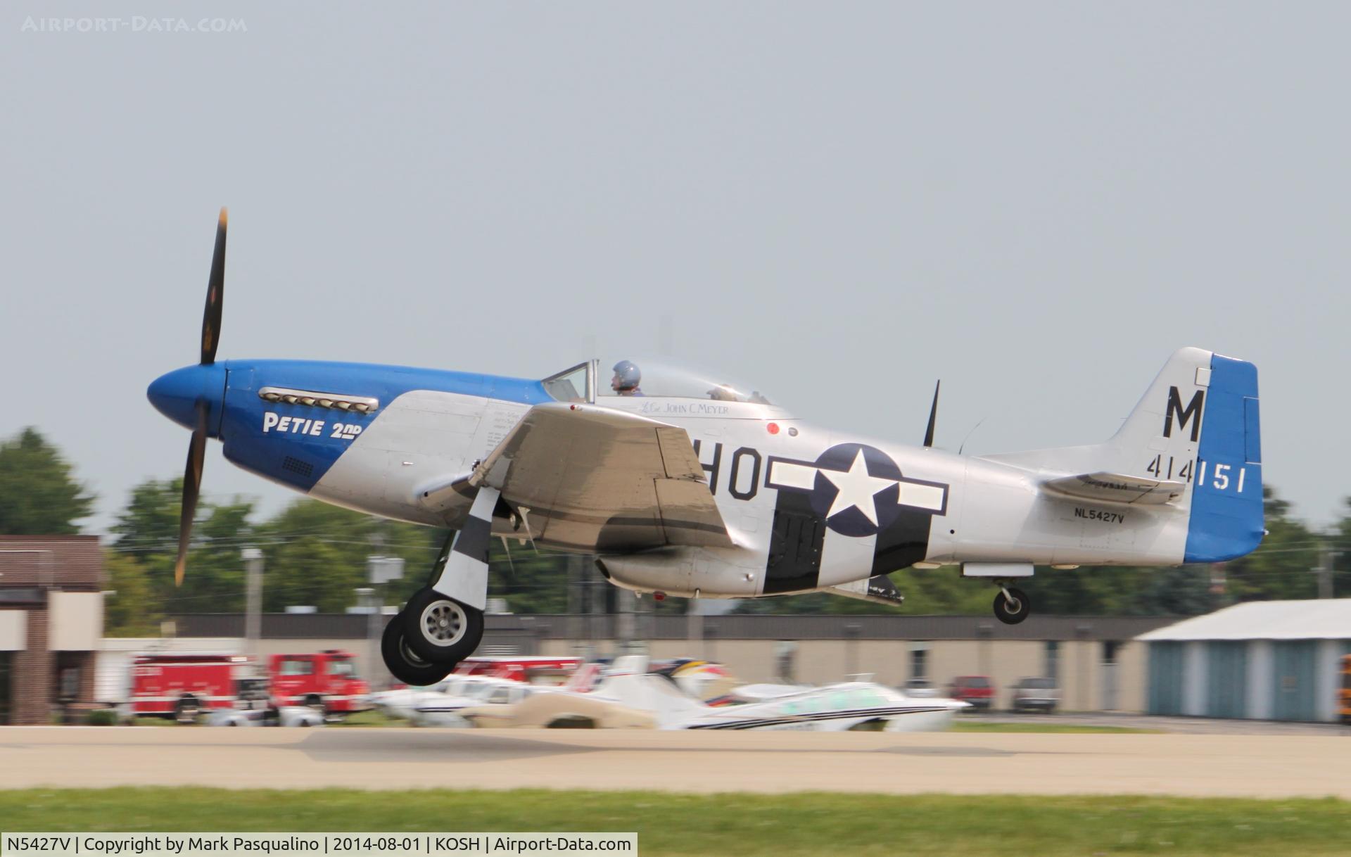 N5427V, 1944 North American F-51D Mustang C/N 44-72942, North American P-51D